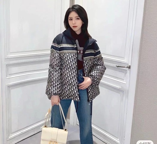 Reversible Puffer Jacket Dior Oblique · 4958