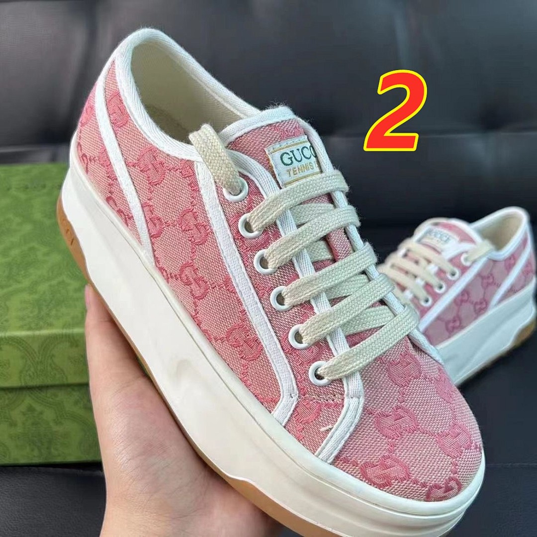 Gucci GG Canvas Tennis 1977 Platform · 5078 — תמונה 4