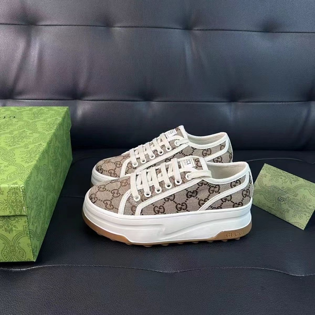 Gucci GG Canvas Tennis 1977 Platform · 5078 — תמונה 9