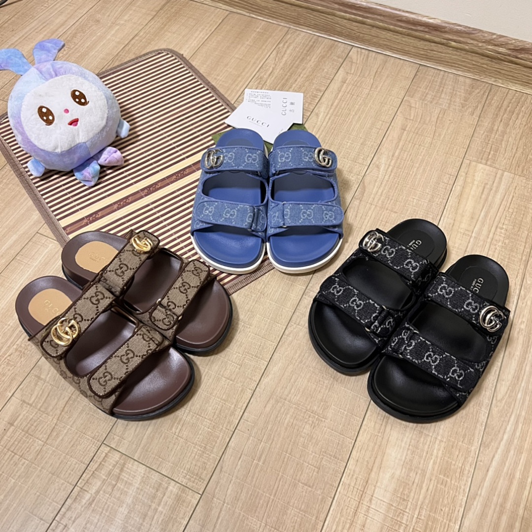 Gucci Double G GG Canvas Sandal · 4754 — תמונה 27