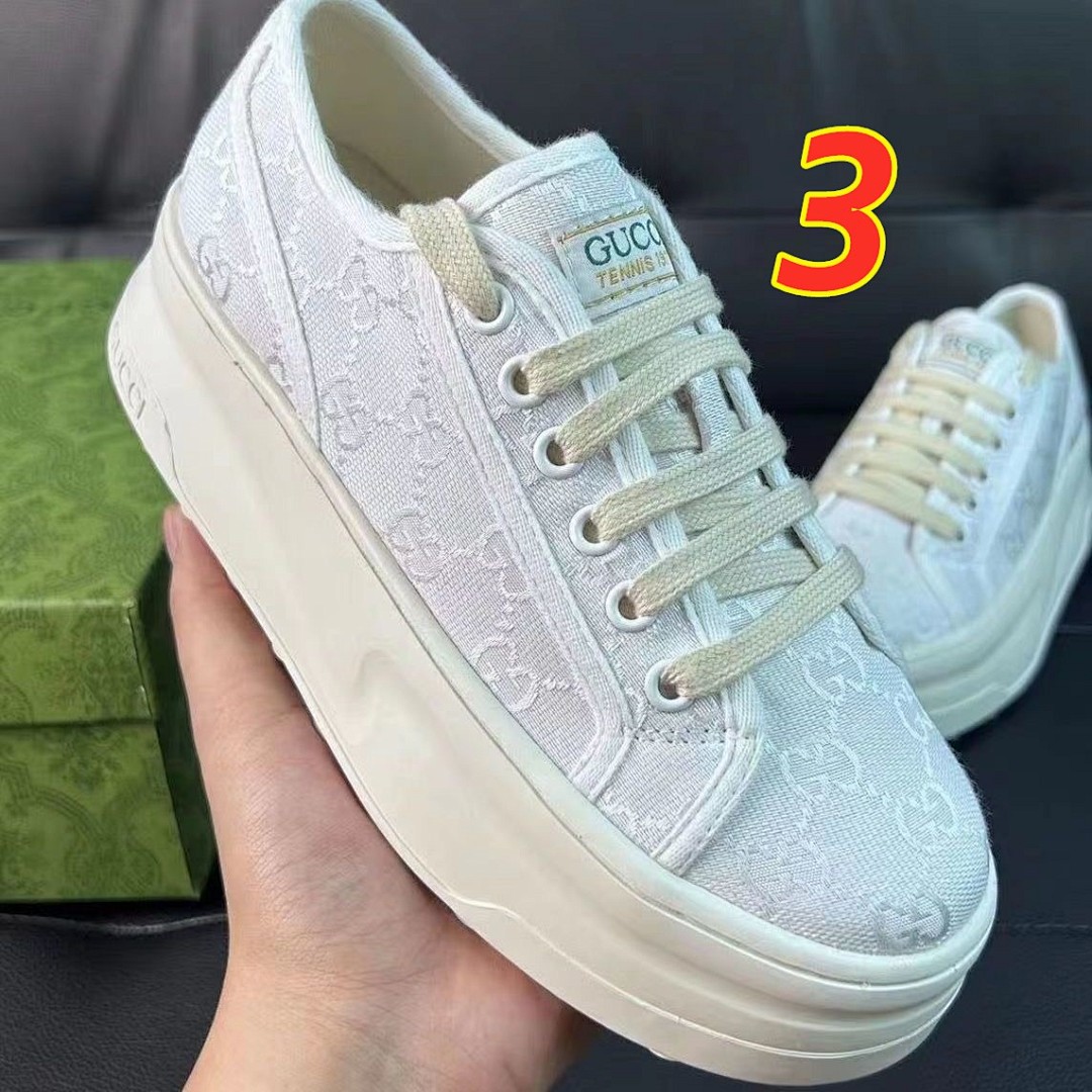 Gucci GG Canvas Tennis 1977 Platform · 5078 — תמונה 5