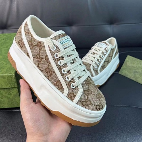 Gucci GG Canvas Tennis 1977 Platform · 5078