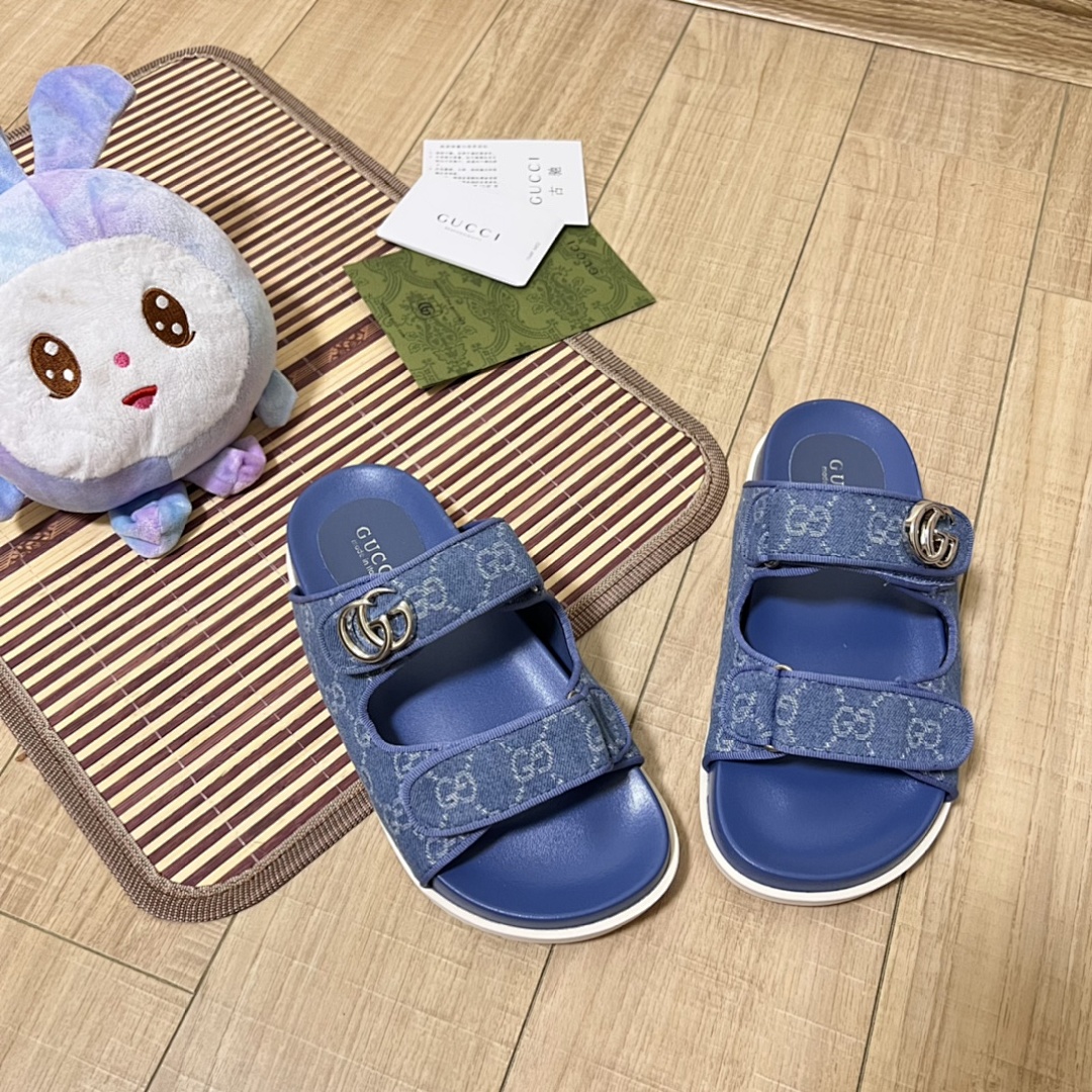 Gucci Double G GG Canvas Sandal · 4754 — תמונה 17