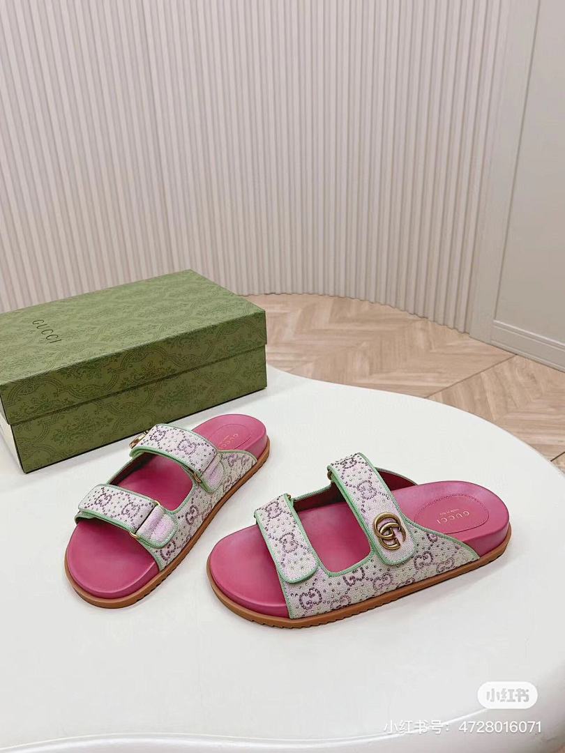 Gucci Double G GG Canvas Sandal · 4754 — תמונה 7
