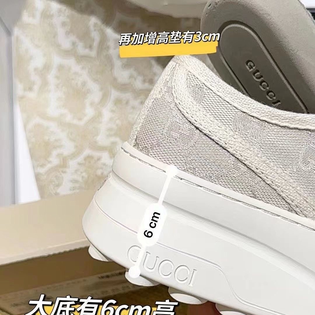 Gucci GG Canvas Tennis 1977 Platform · 5078 — תמונה 12