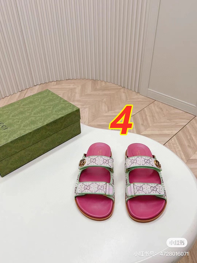 Gucci Double G GG Canvas Sandal · 4754 — תמונה 3