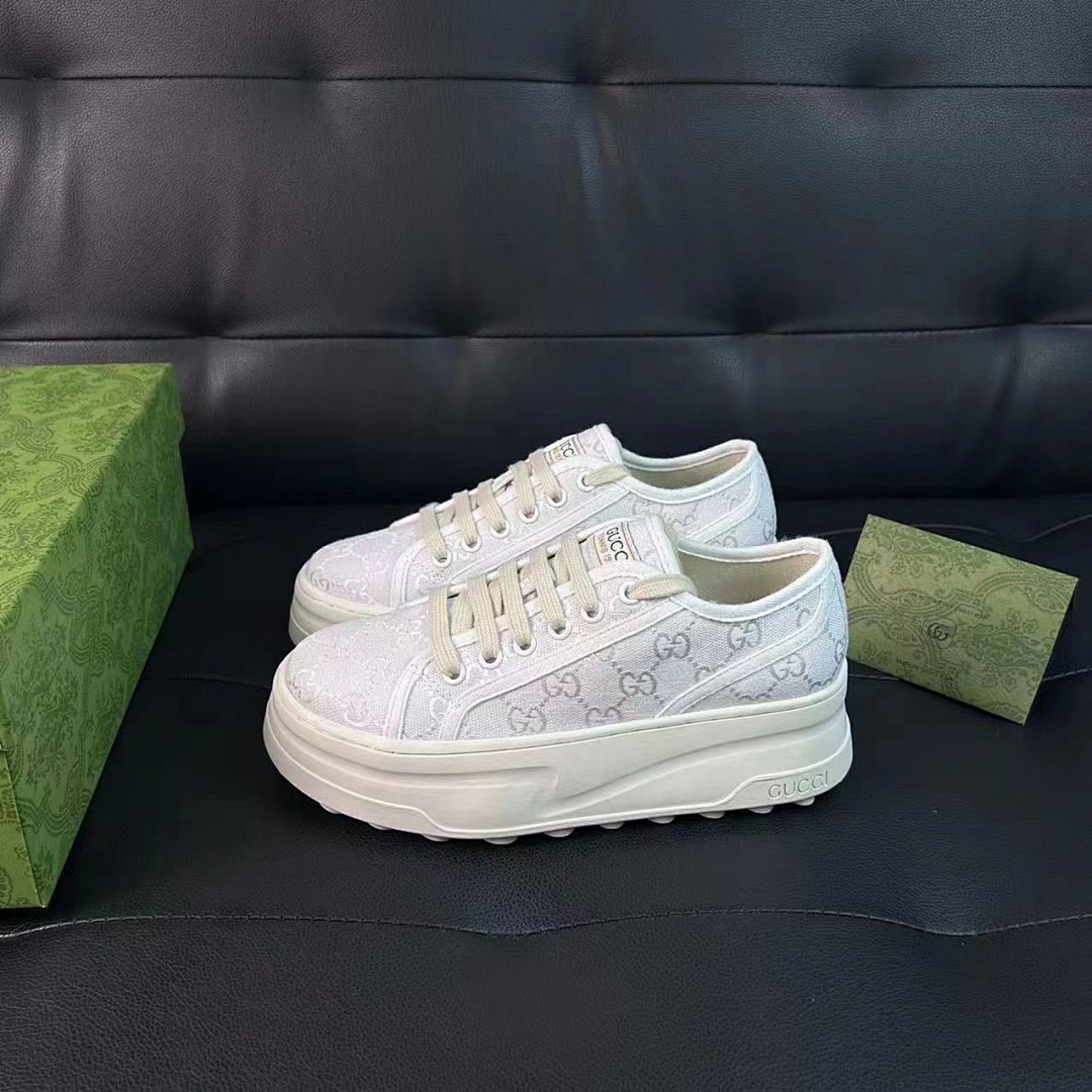 Gucci GG Canvas Tennis 1977 Platform · 5078 — תמונה 8