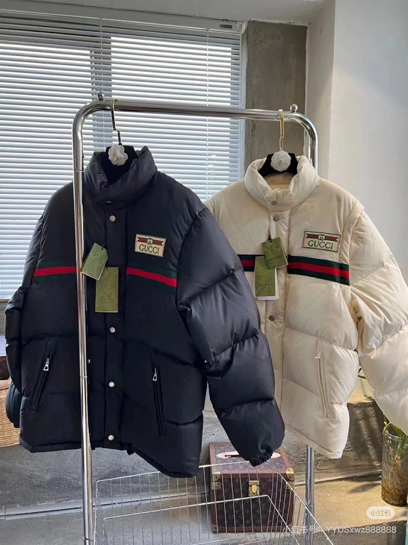 Gucci Web Accent Puffer Coat · 5099 — תמונה 2