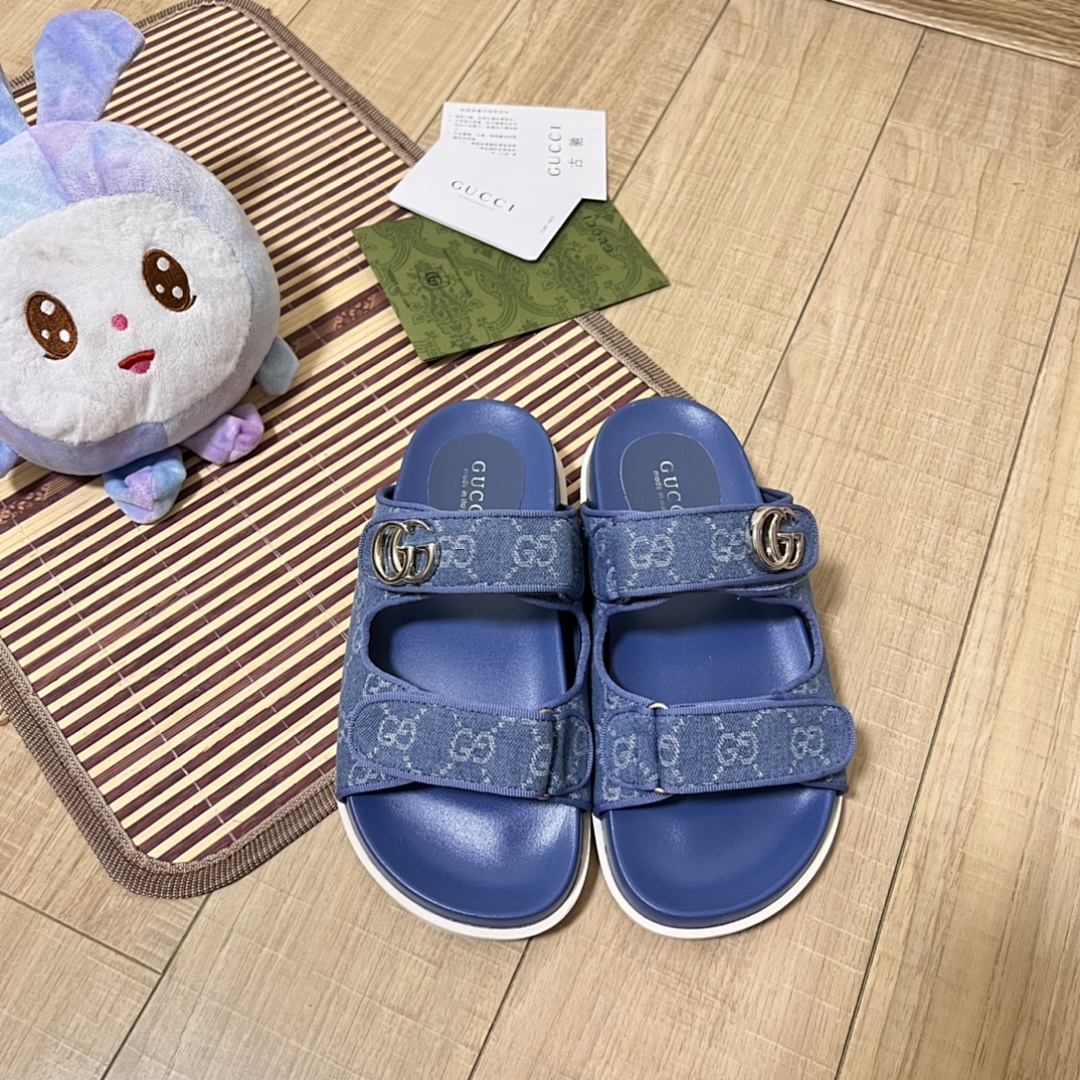 Gucci Double G GG Canvas Sandal · 4754 — תמונה 20
