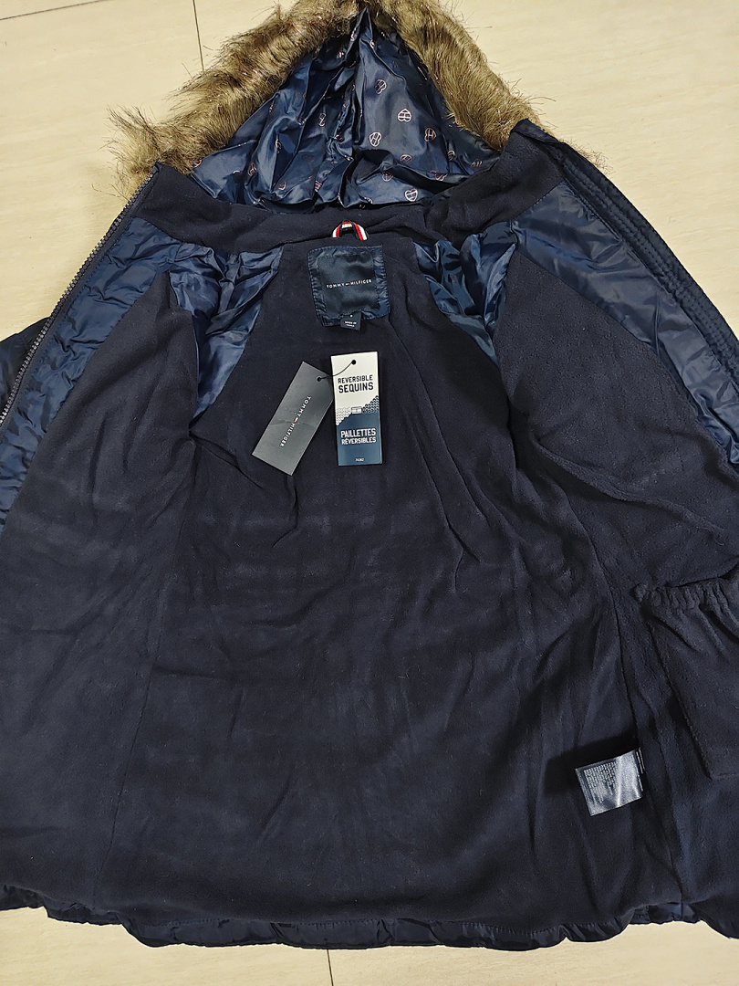 Tommy Hilfiger Longline Signature Puffer Jacket · A2901 — תמונה 13