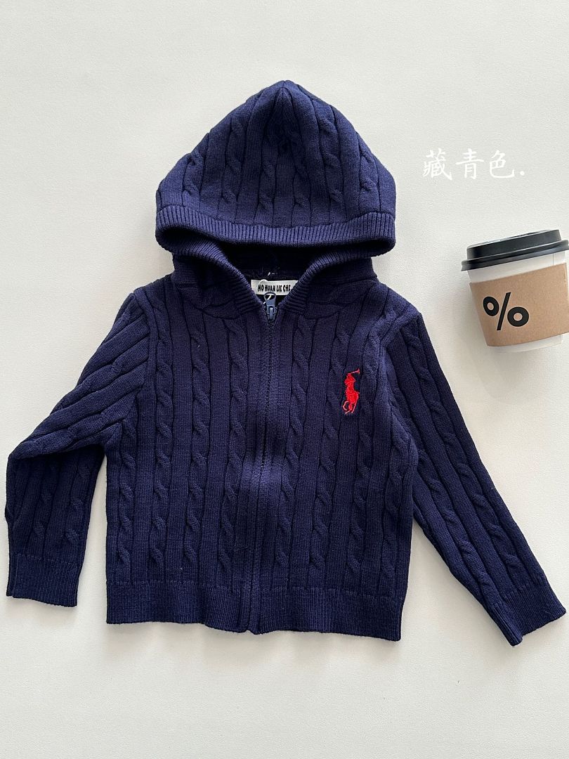 Polo Ralph Lauren Cable Knit Hoodie · A3326 — תמונה 7