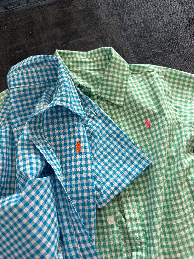 Ralph Lauren Gingham Cotton Poplin Shirt · A3068 — תמונה 20