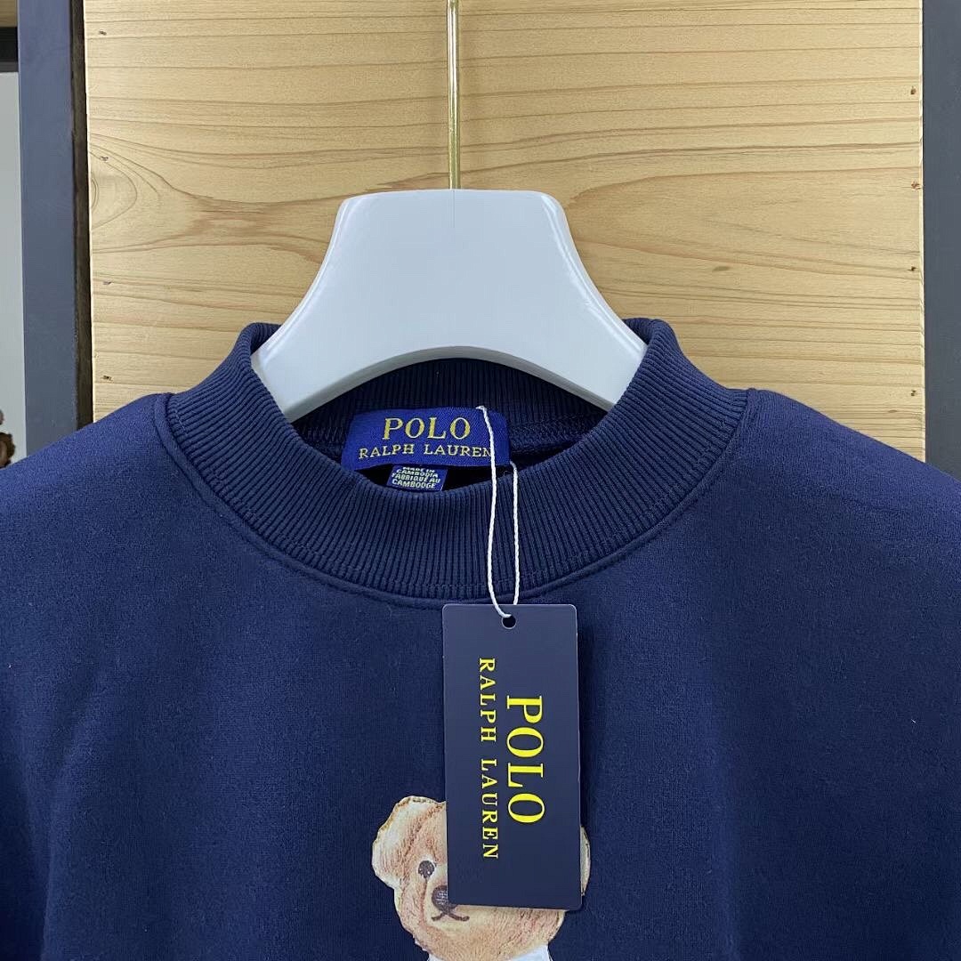 Ralph Lauren Polo Bear Fleece Sweatshirt · A2084 — תמונה 20