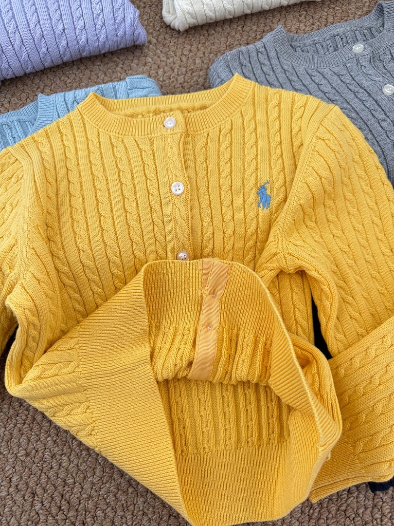 Polo Ralph Lauren Cable Knit Cotton Cardigan · A3329 — תמונה 37