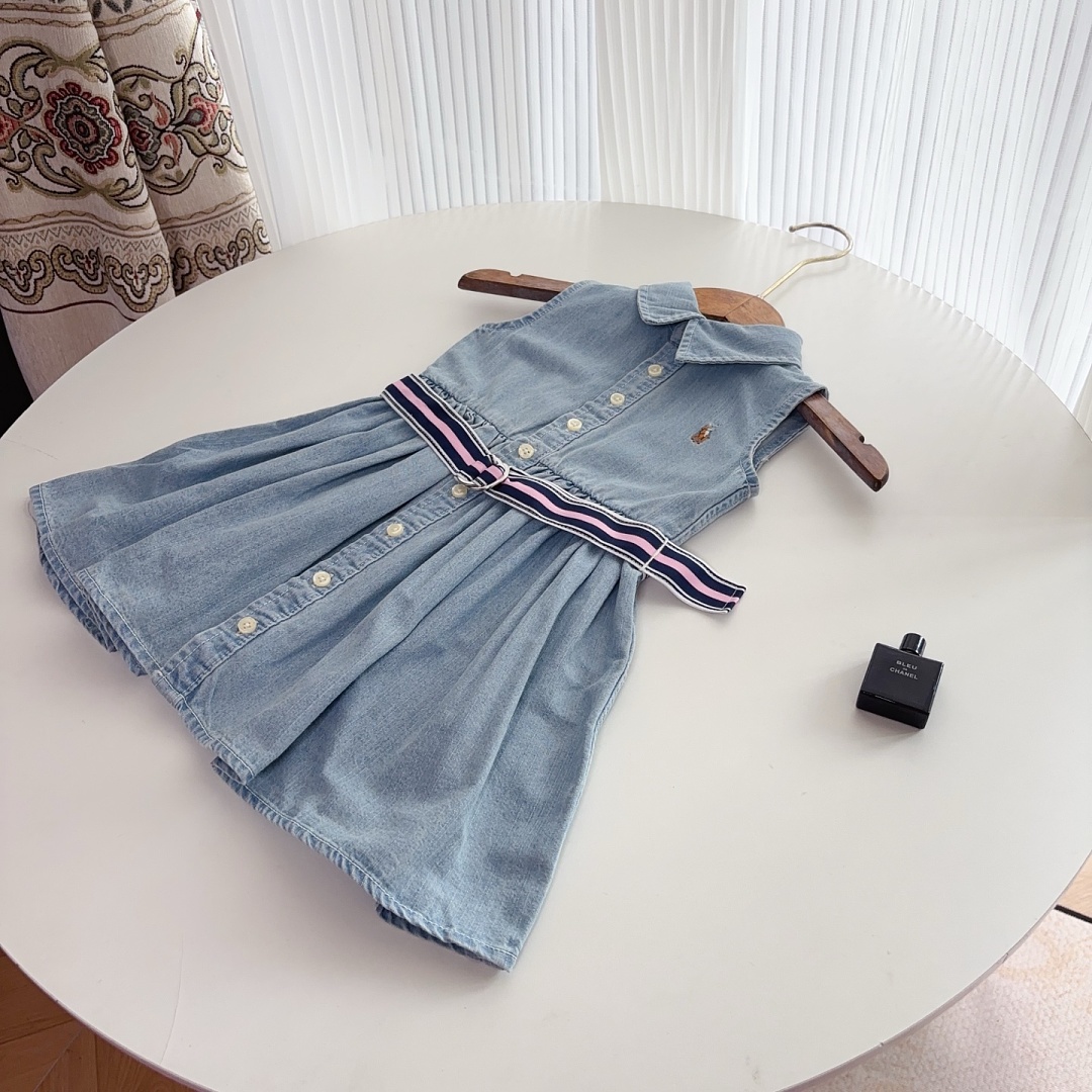 Ralph Lauren Belted Chambray Shirtdress · A3173 — תמונה 24