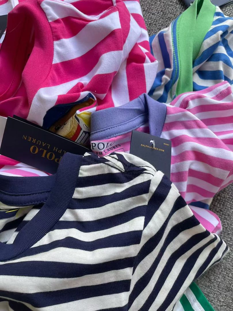 Ralph Lauren Striped Cotton Jersey T-Shirt · A3145 — תמונה 18