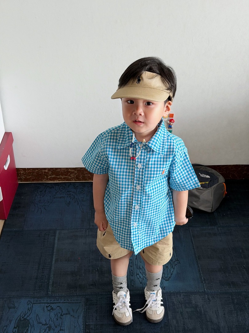 Ralph Lauren Gingham Cotton Poplin Shirt · A3068 — תמונה 15