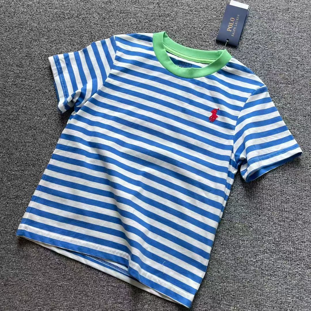 Ralph Lauren Striped Cotton Jersey T-Shirt · A3145 — תמונה 5