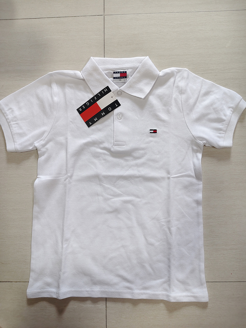 Tommy Hilfiger Kids' Flag Logo Polo Shirt · A3285 — תמונה 17