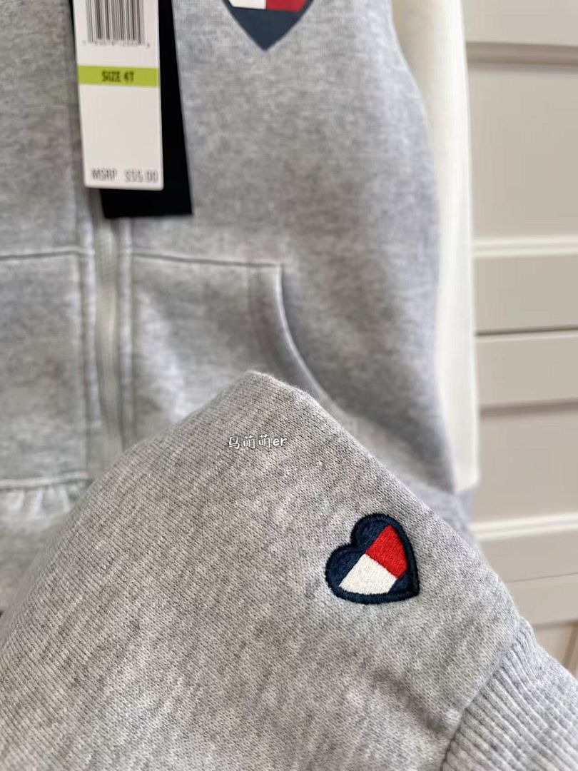 Tommy Hilfiger Flag Logo Zip Hoodie · A2651 — תמונה 13