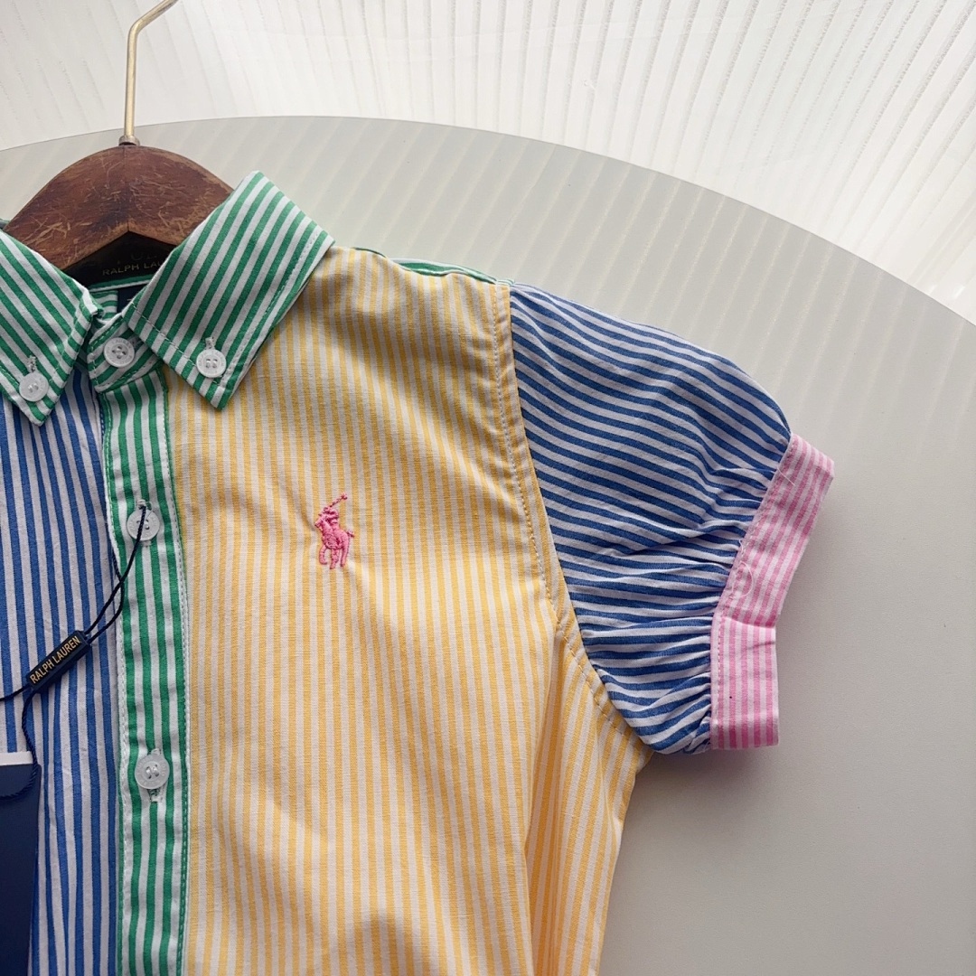Polo Ralph Lauren Striped Cotton Fun Shirtdress · A2986 — תמונה 14