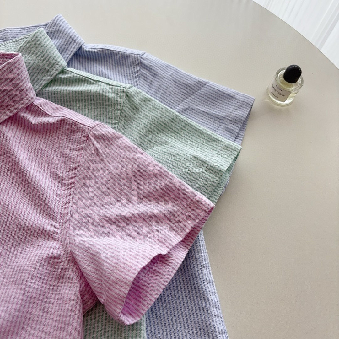 Ralph Lauren Striped Cotton Seersucker Shirt · A3007 — תמונה 7