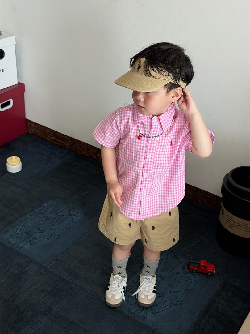 Ralph Lauren Gingham Cotton Poplin Shirt · A3068 — תמונה 23