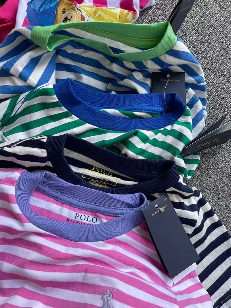 Ralph Lauren Striped Cotton Jersey T-Shirt · A3145 — תמונה 16