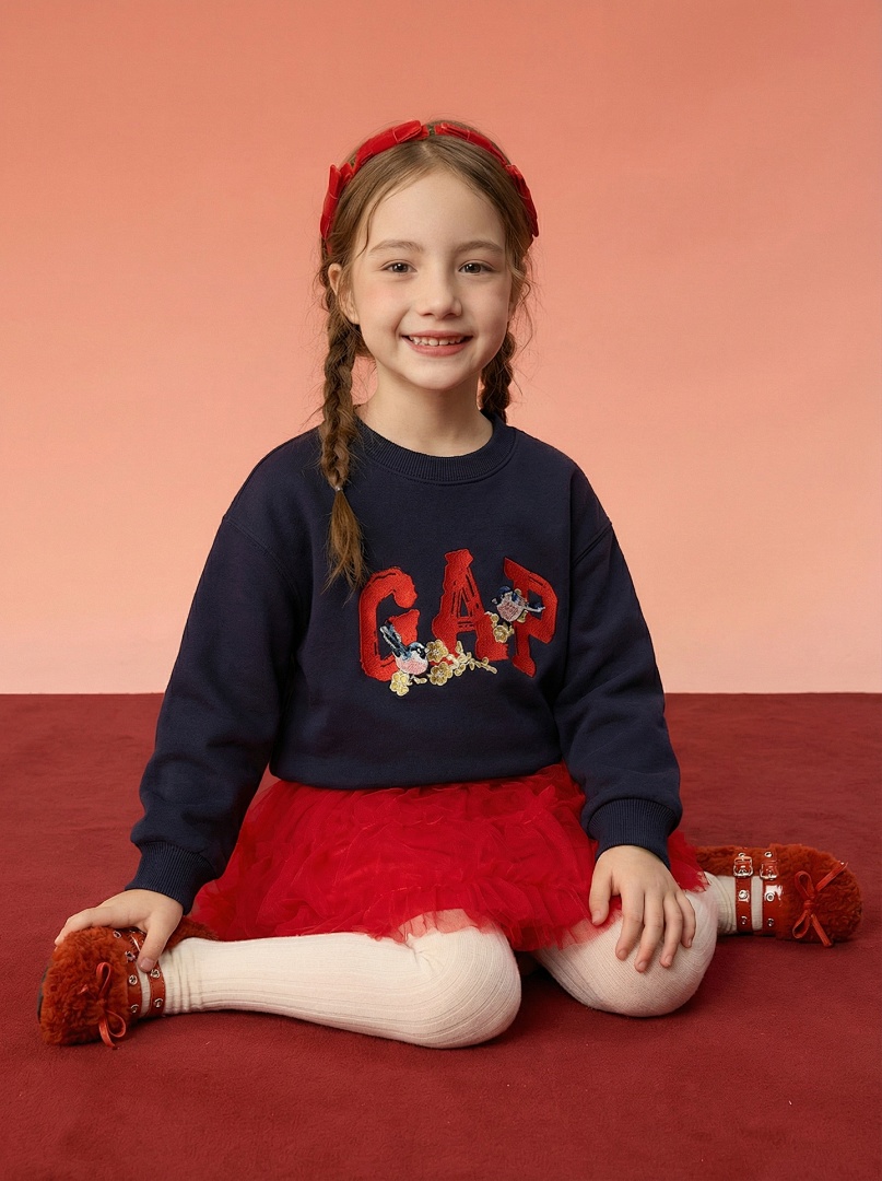 Gap Kids Graphic Logo Sweatshirt · A2889 — תמונה 38