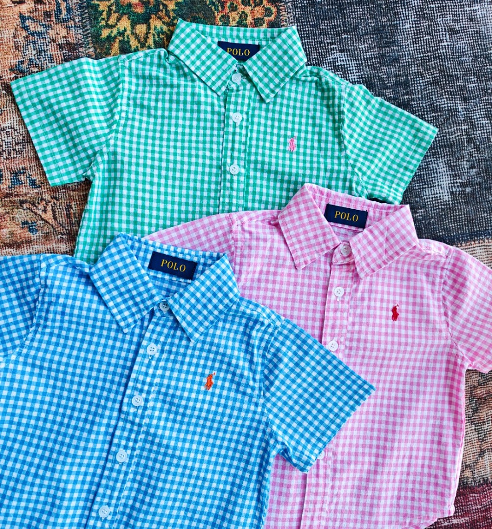 Ralph Lauren Gingham Cotton Poplin Shirt · A3068 — תמונה 6