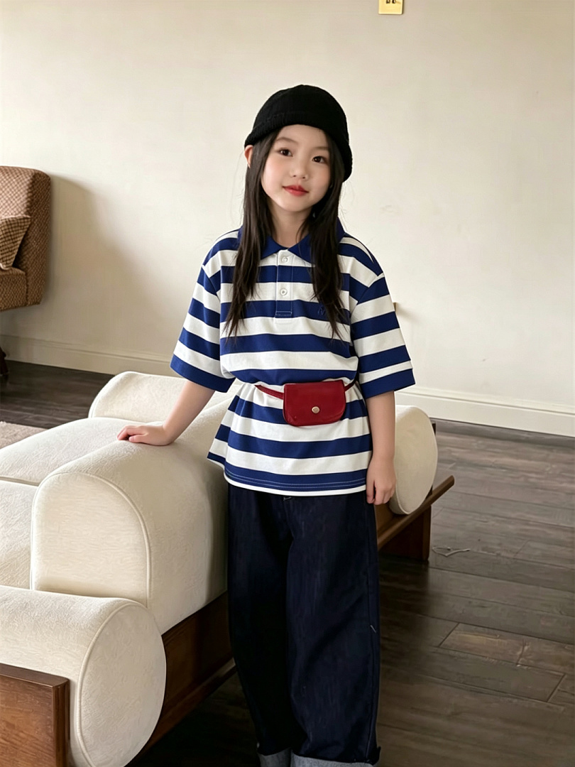 Ralph Lauren Striped Cotton Mesh Polo · A3135 — תמונה 38