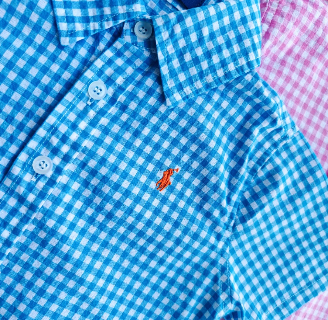 Ralph Lauren Gingham Cotton Poplin Shirt · A3068 — תמונה 9