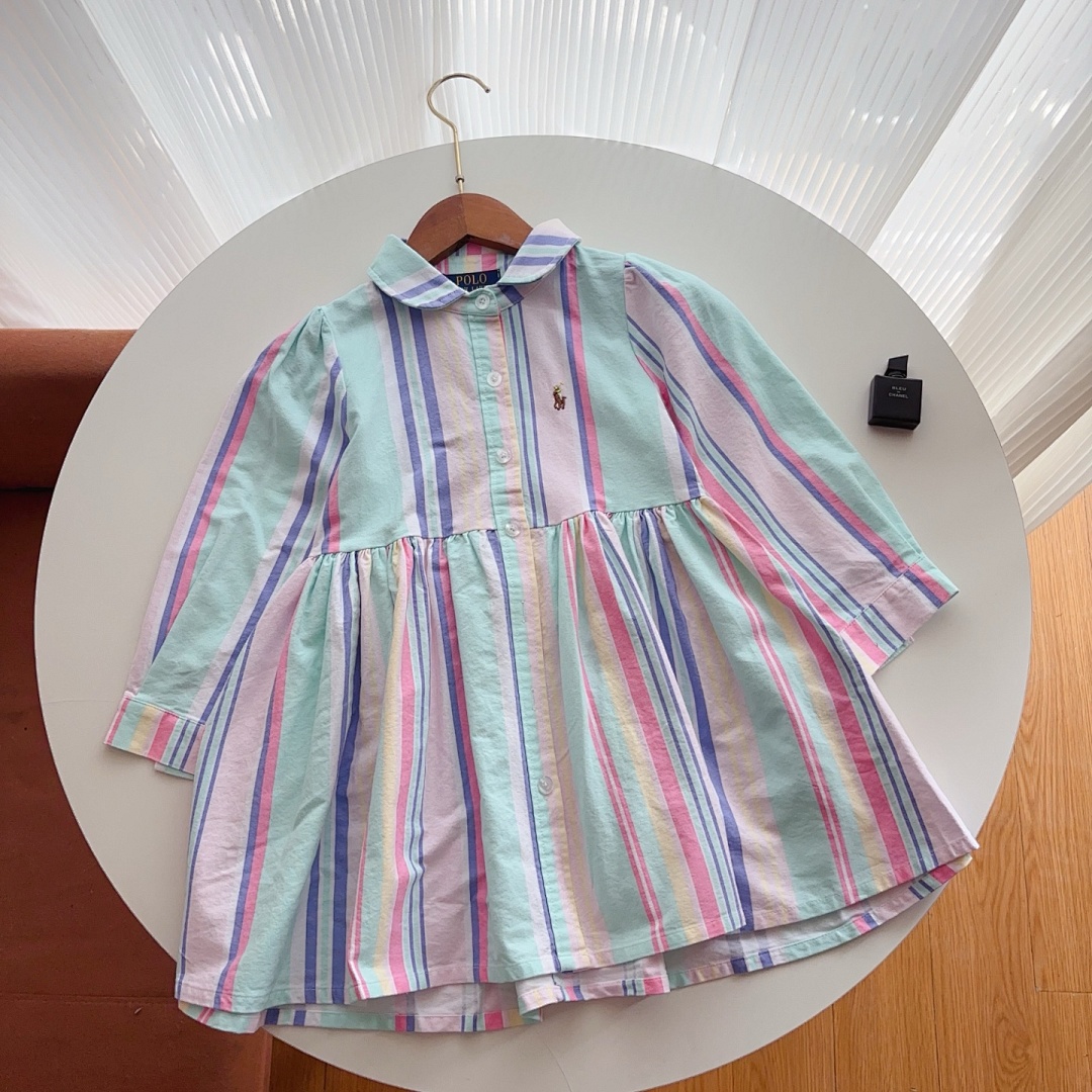 Ralph Lauren Louella Fun Day Striped Shirtdress · A2984 — תמונה 15