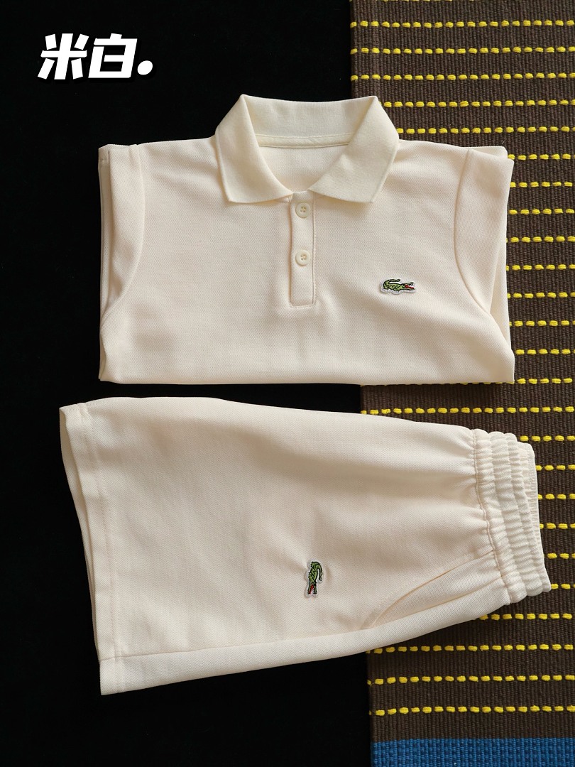 Lacoste Scalloped Collar Piqué Polo · A3242 — תמונה 17