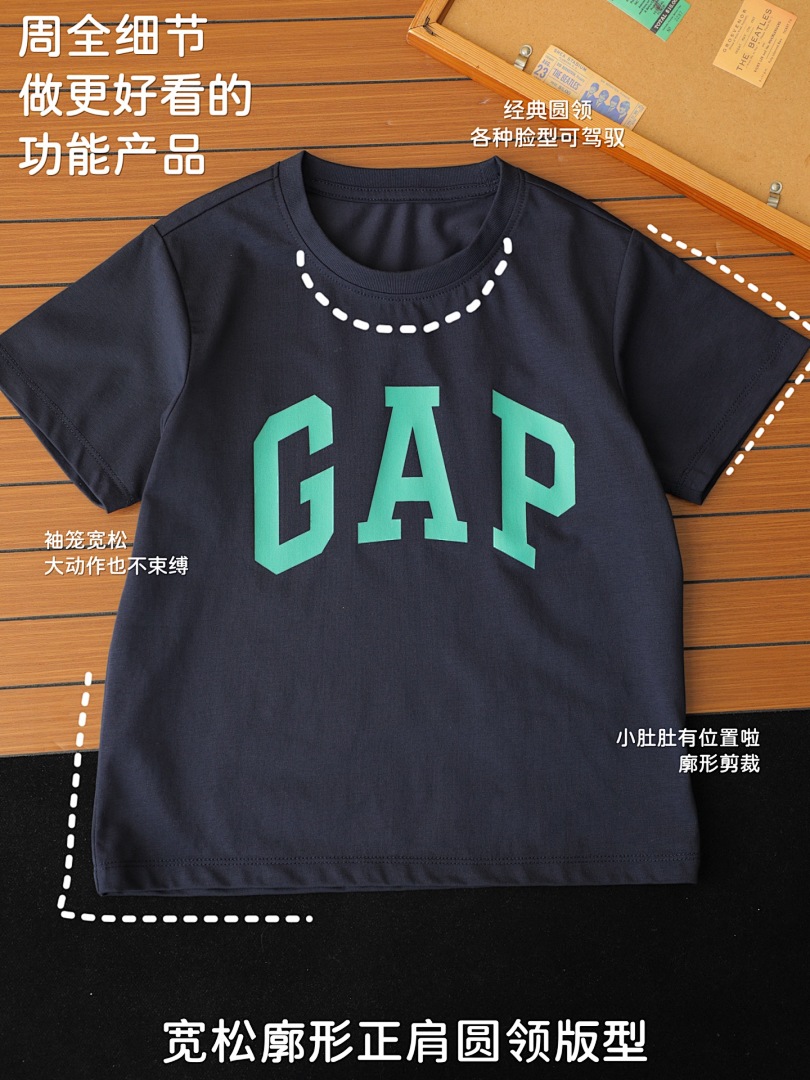 Kids Gap Logo T-Shirt · A3002 — תמונה 14