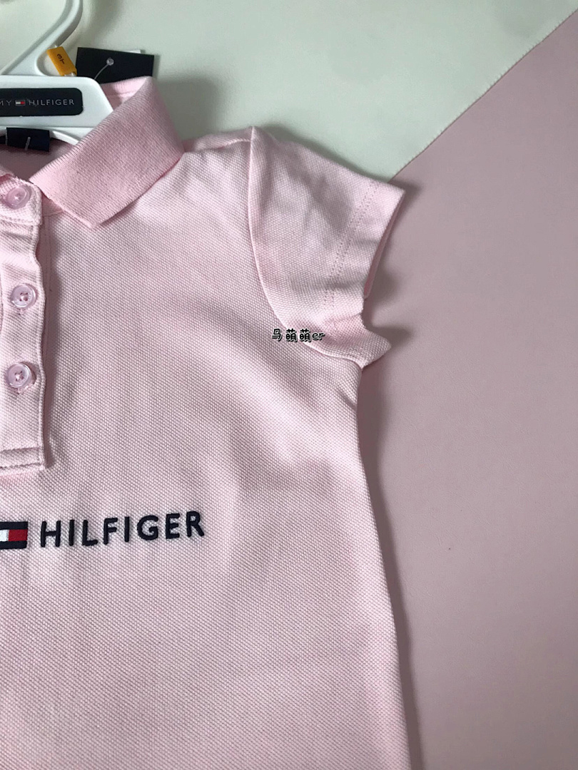 Tommy Hilfiger Kids' Logo Polo Dress · A2399 — תמונה 4