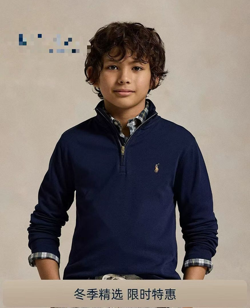 Ralph Lauren Cotton Interlock Quarter-Zip · A2886 — תמונה 4