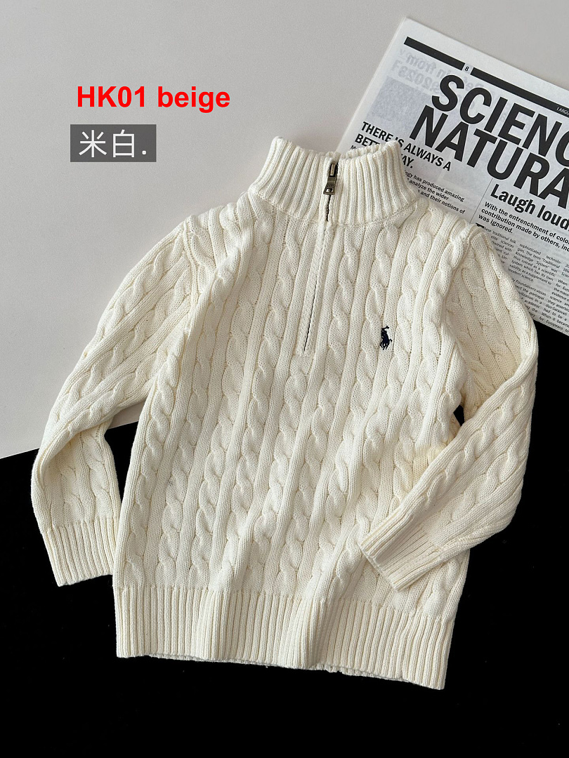 Ralph Lauren Cable-Knit Cotton Quarter-Zip Sweater · A3327 — תמונה 8