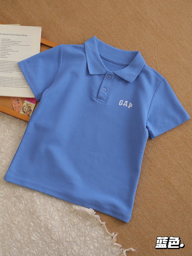 Gap Logo Pique Polo Shirt · A3105 — תמונה 5
