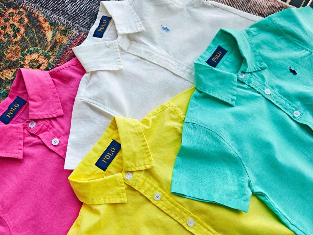 Polo Ralph Lauren Linen Short-Sleeve Sport Shirt · A3067 — תמונה 27