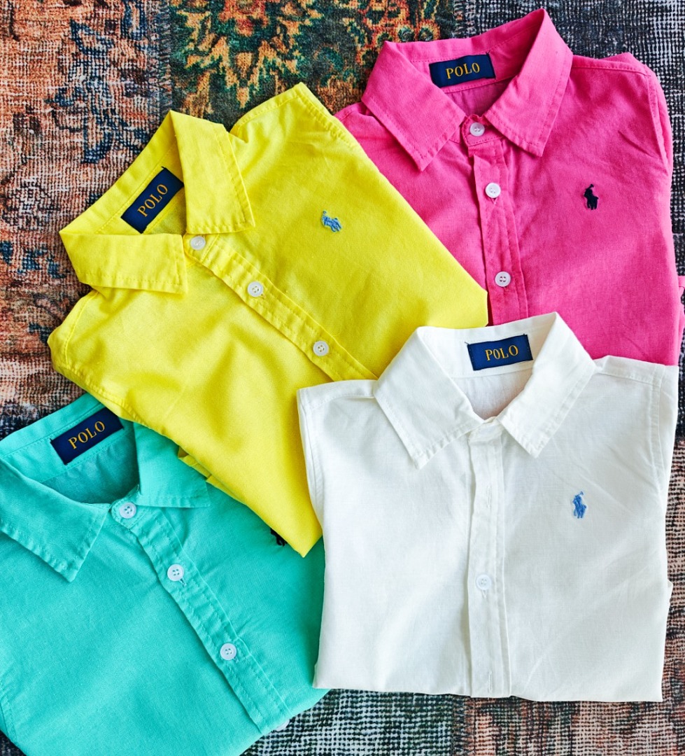 Polo Ralph Lauren Linen Short-Sleeve Sport Shirt · A3067 — תמונה 24