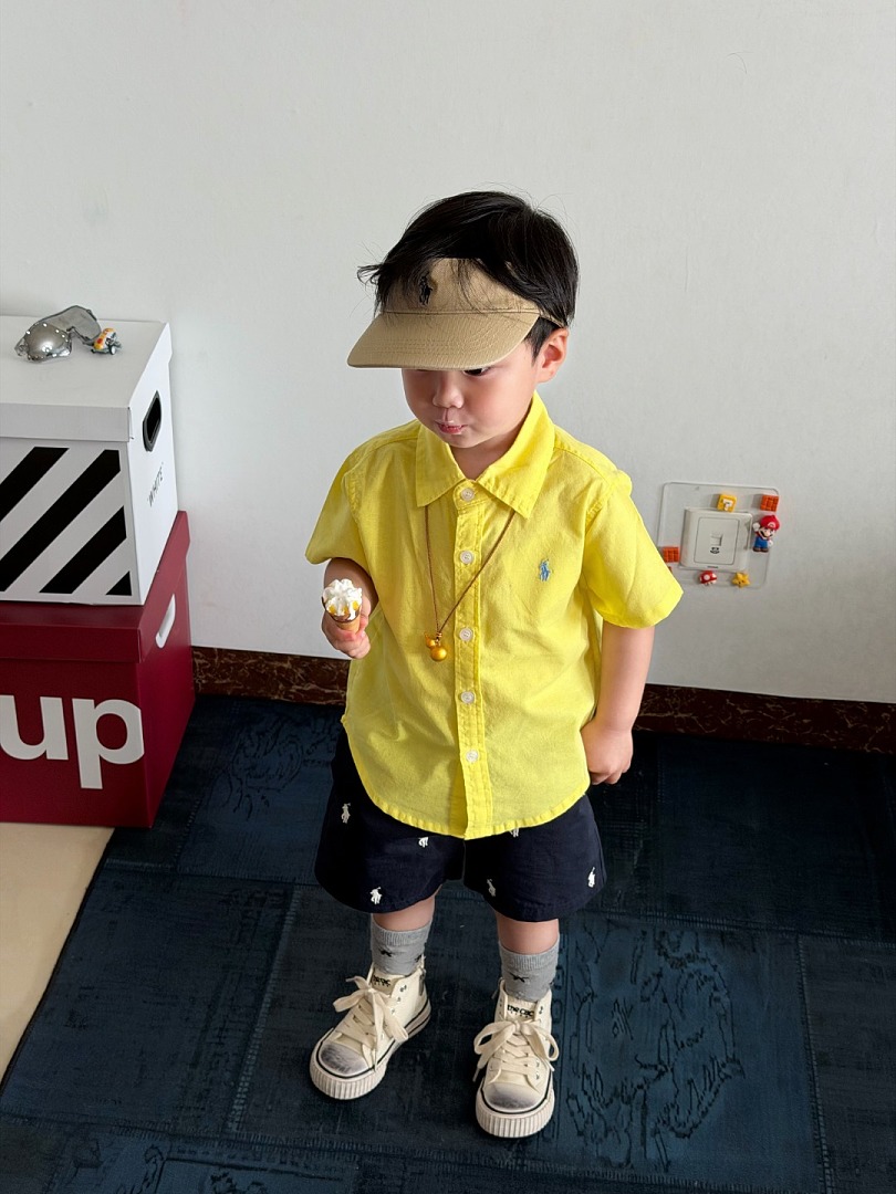 Polo Ralph Lauren Linen Short-Sleeve Sport Shirt · A3067 — תמונה 7