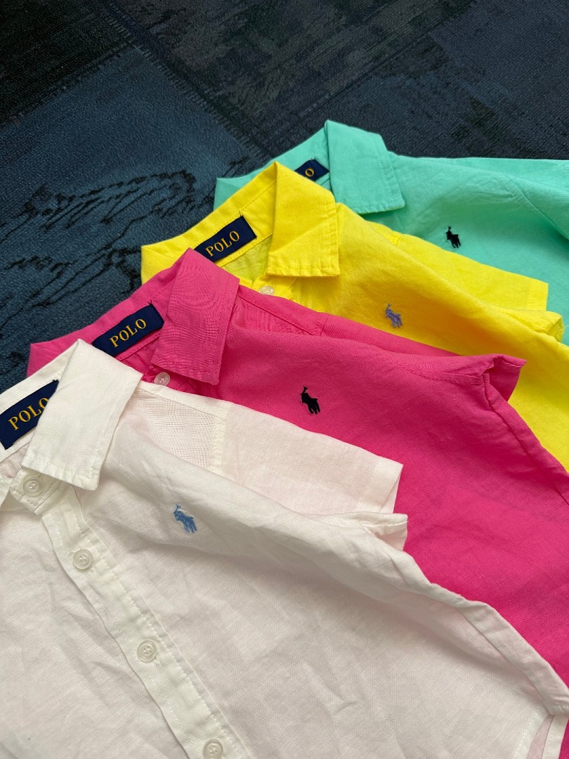 Polo Ralph Lauren Linen Short-Sleeve Sport Shirt · A3067 — תמונה 19
