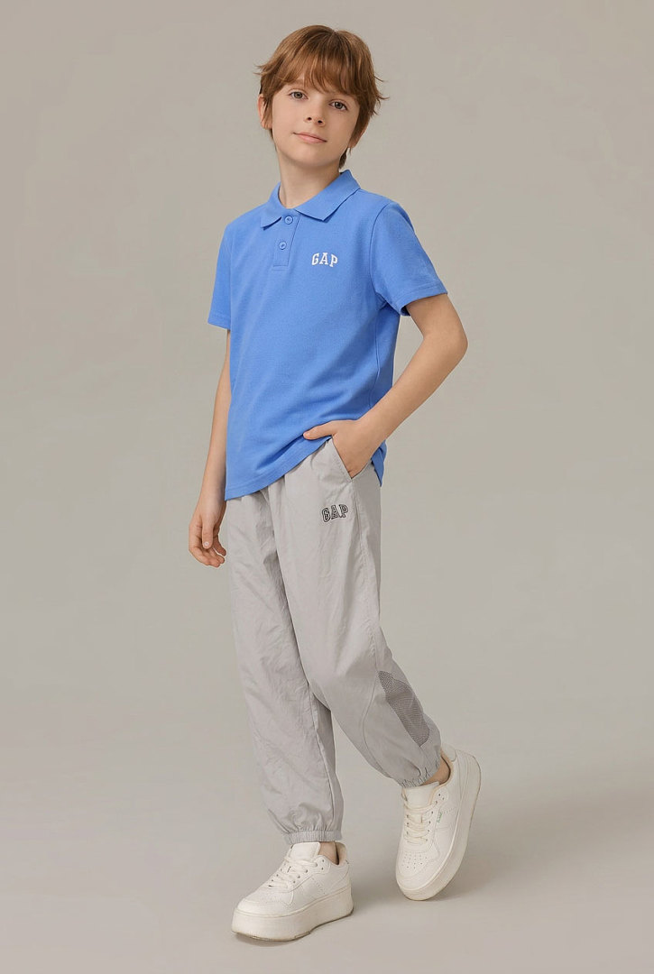 Gap Logo Pique Polo Shirt · A3105 — תמונה 27