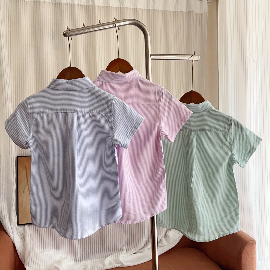 Ralph Lauren Striped Cotton Seersucker Shirt · A3007 — תמונה 43