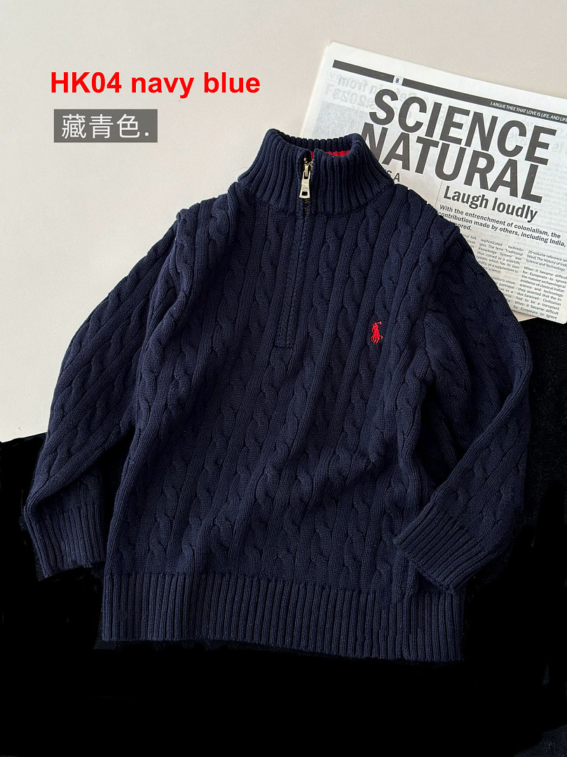 Ralph Lauren Cable-Knit Cotton Quarter-Zip Sweater · A3327 — תמונה 5