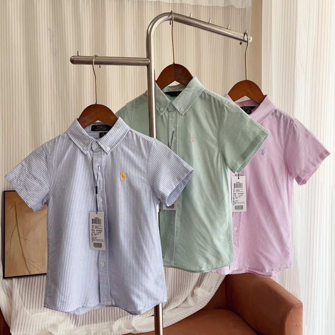 Ralph Lauren Striped Cotton Seersucker Shirt · A3007 — תמונה 40