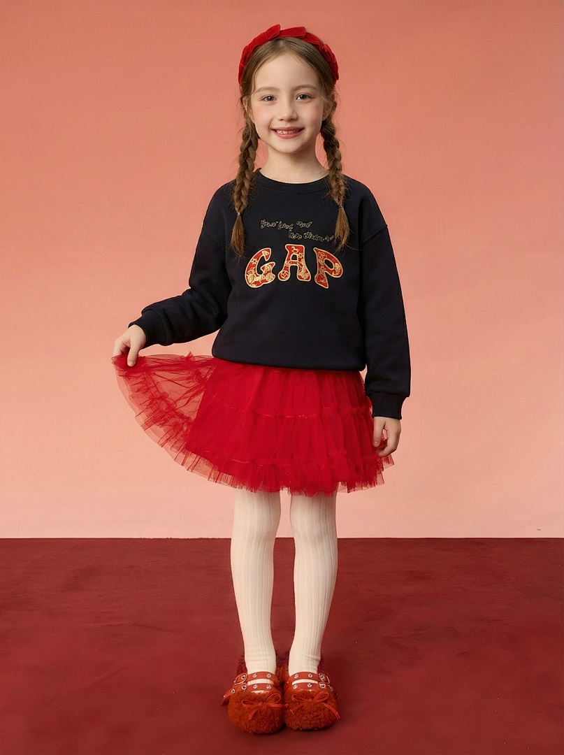Gap Kids Graphic Logo Sweatshirt · A2889 — תמונה 21