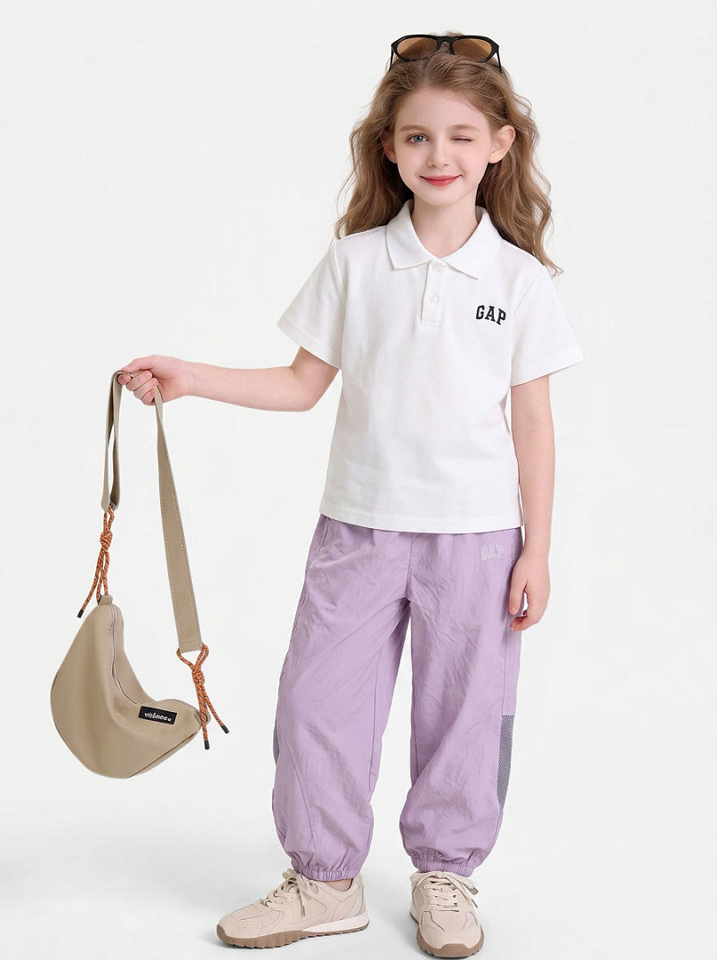 Gap Logo Pique Polo Shirt · A3105 — תמונה 24