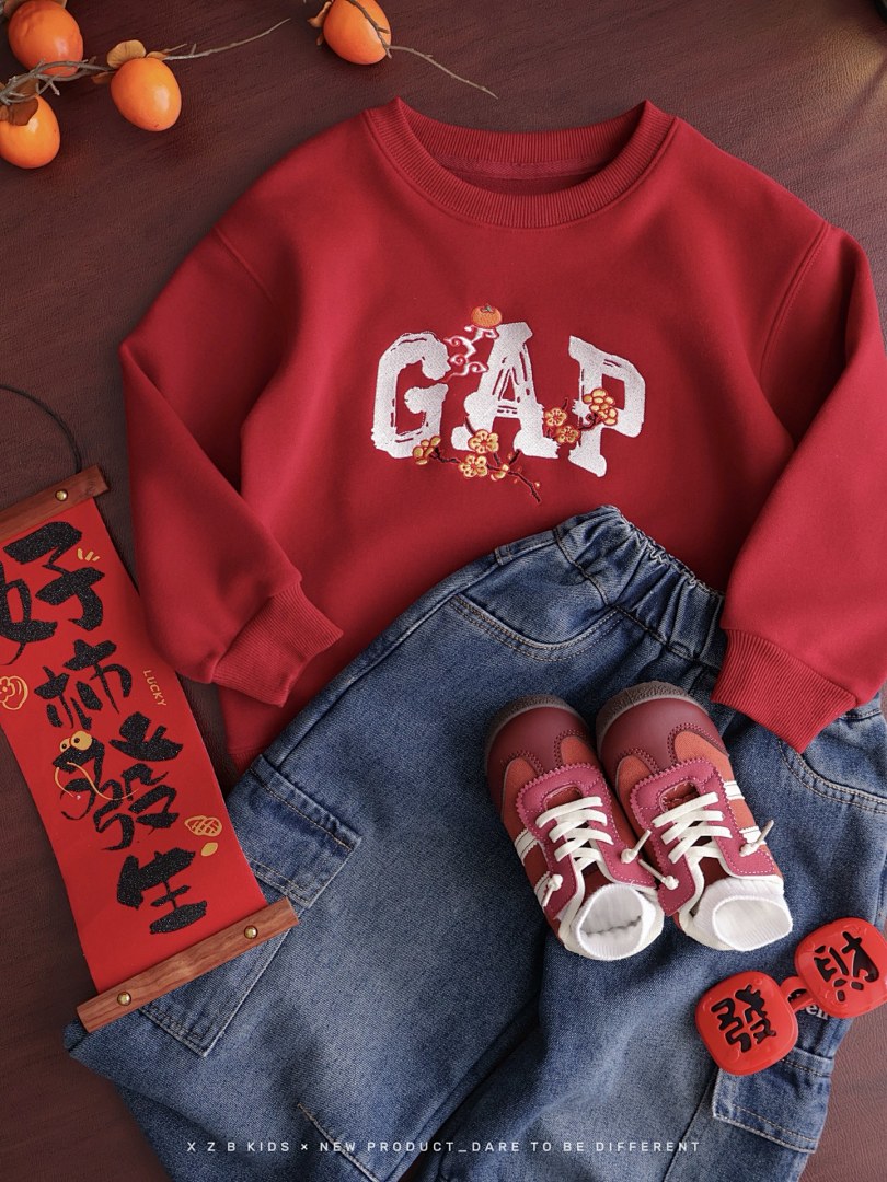 Gap Kids Graphic Logo Sweatshirt · A2889 — תמונה 32